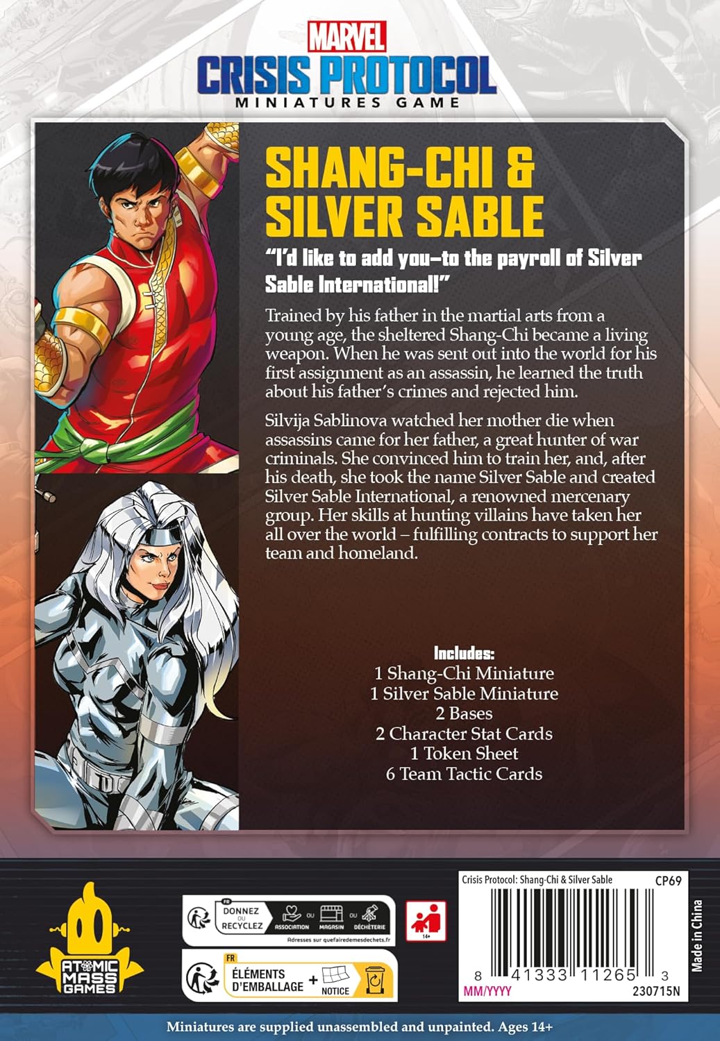 Marvel: Crisis Protocol - Shang-Chi & Silver Sable - immagine 4