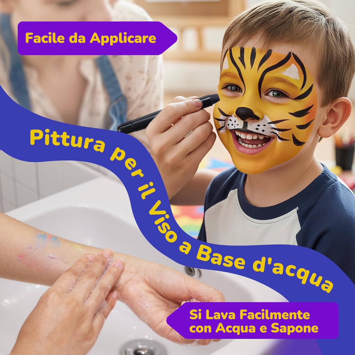 Beesjuy 12 Colori UV Trucco Fluorescente - immagine 5