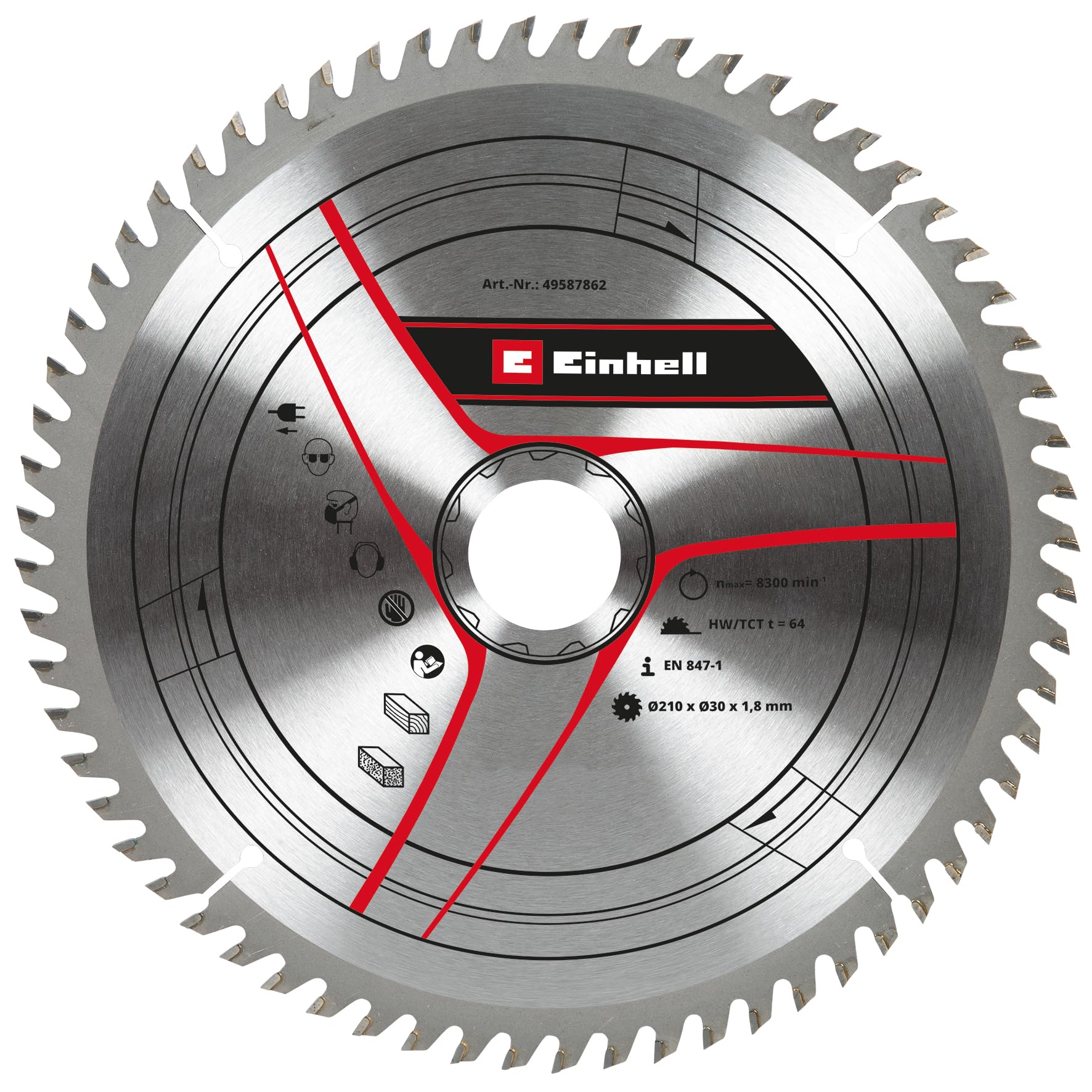 Einhell - Lama per Sega Circolare Originale 210x30mm