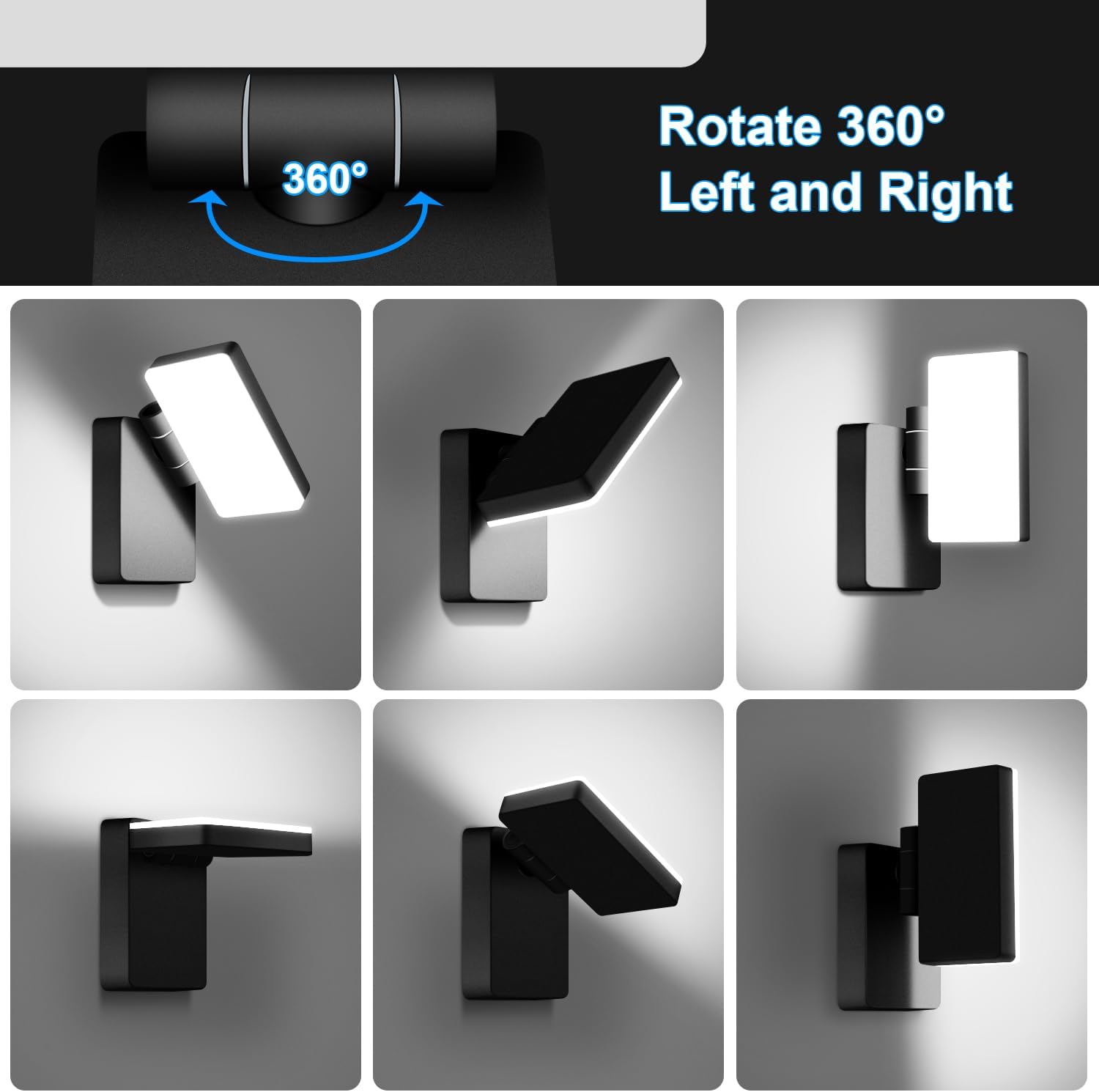 Kingwen Applique Murale LED 40W 6000K (4 pz) - immagine 3