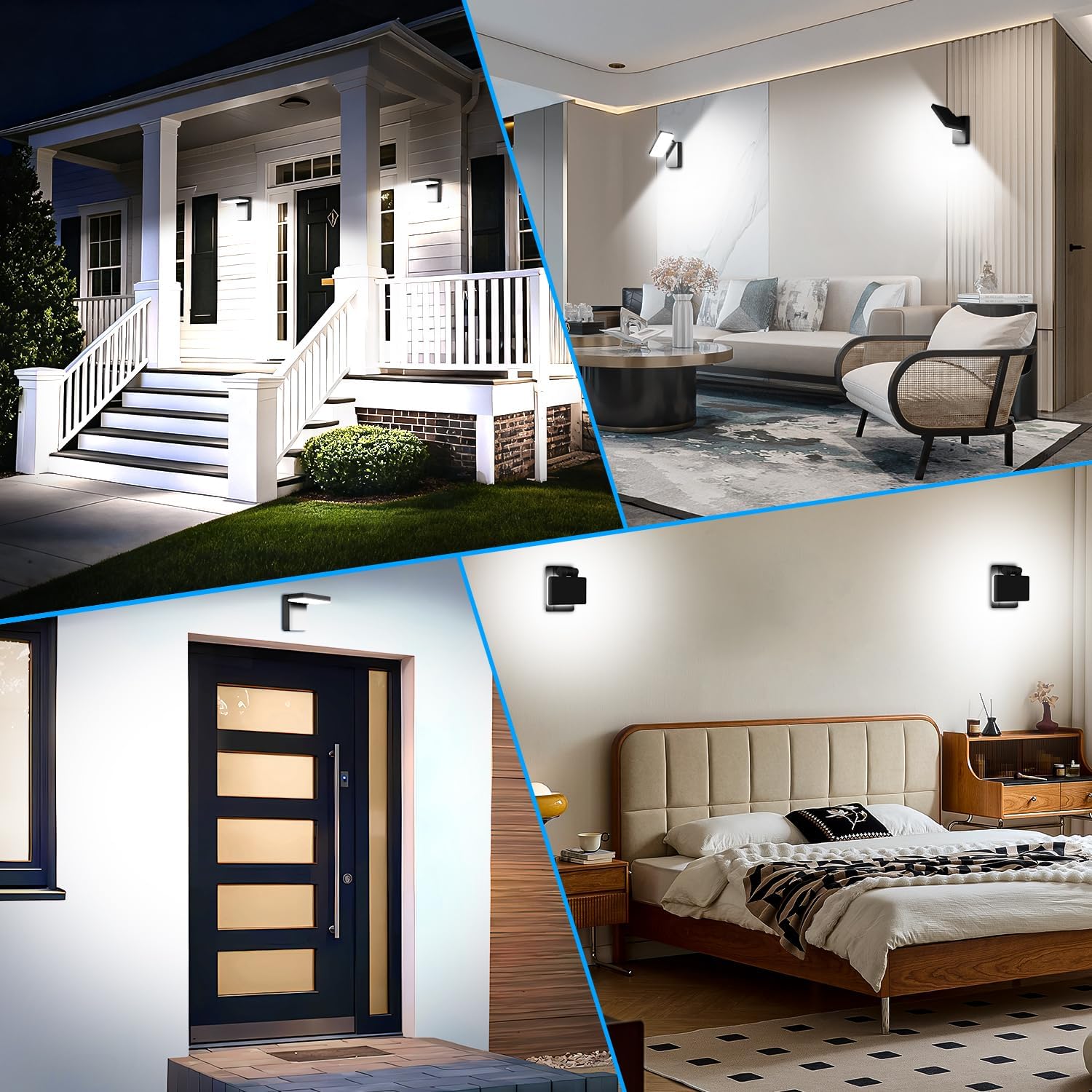 Kingwen Applique Murale LED 40W 6000K (4 pz) - immagine 7