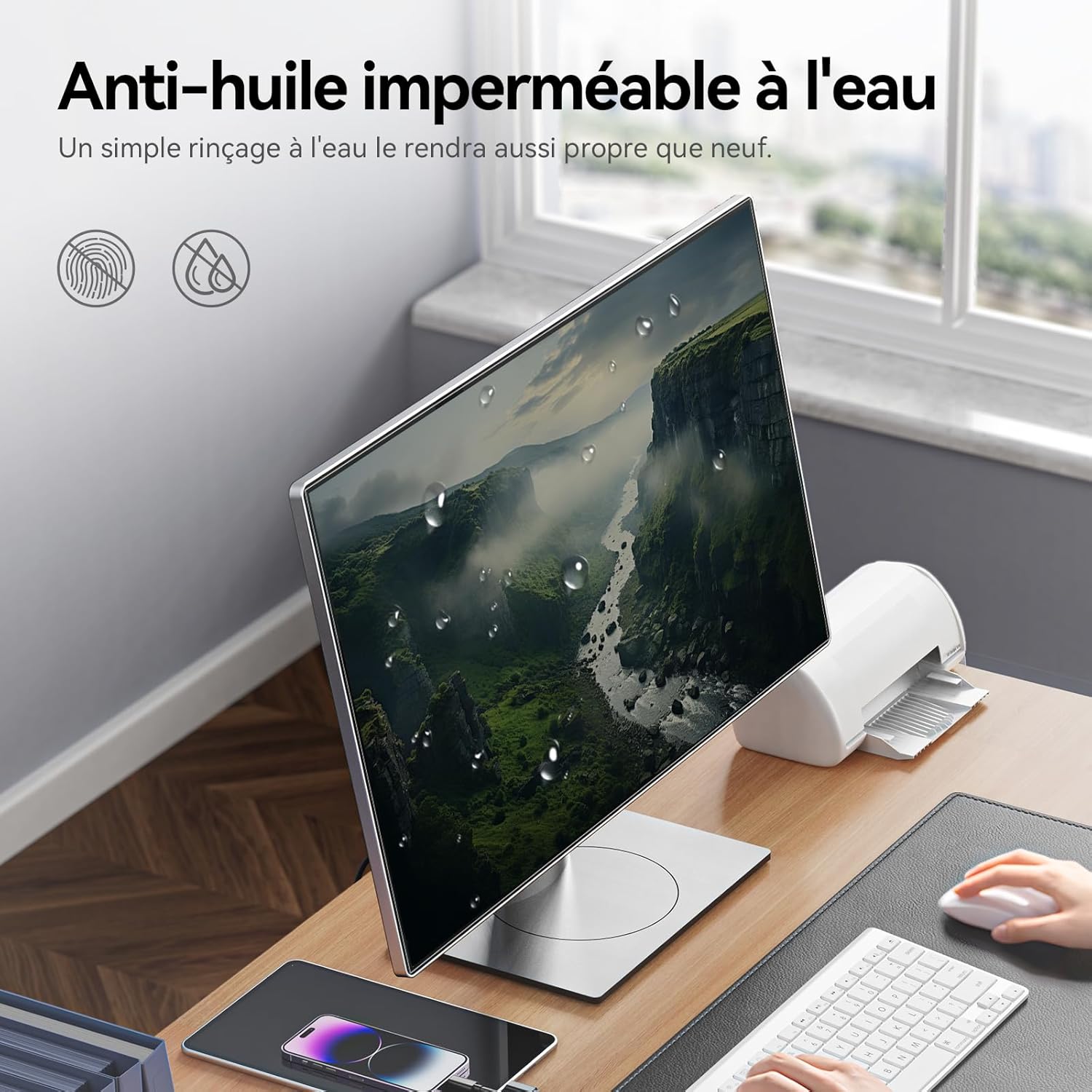 Protescreen Filtro Schermo Luce Blu 27 Pollici - immagine 4