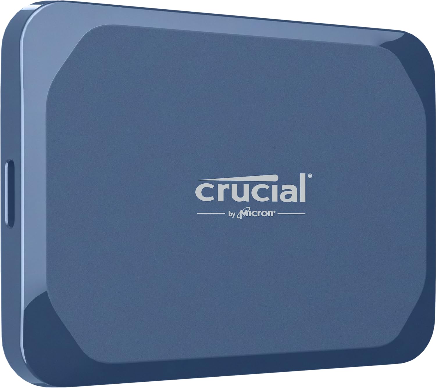 Crucial X10 SSD Esterno 2TB USB-C, Blu Opaco