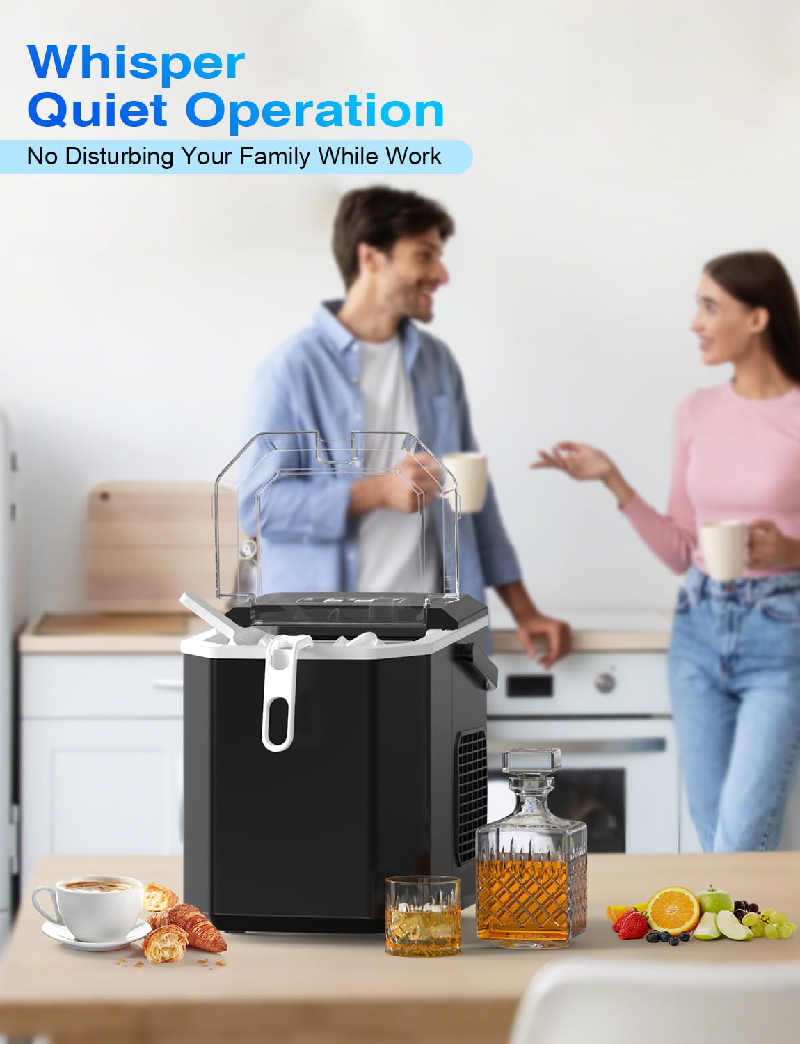 Macchina per Cubetti di Ghiaccio Mini Portatile - immagine 8