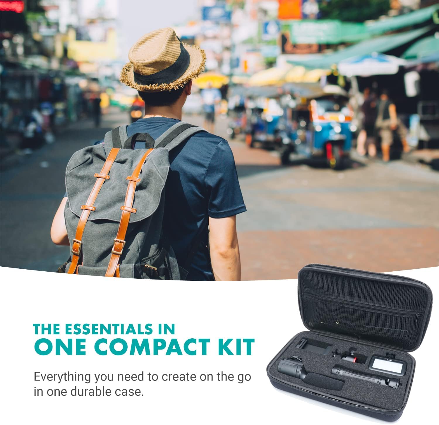 Movo uVlogger - Kit Vlogging per Android/USB-C/iPhone 15 - immagine 3