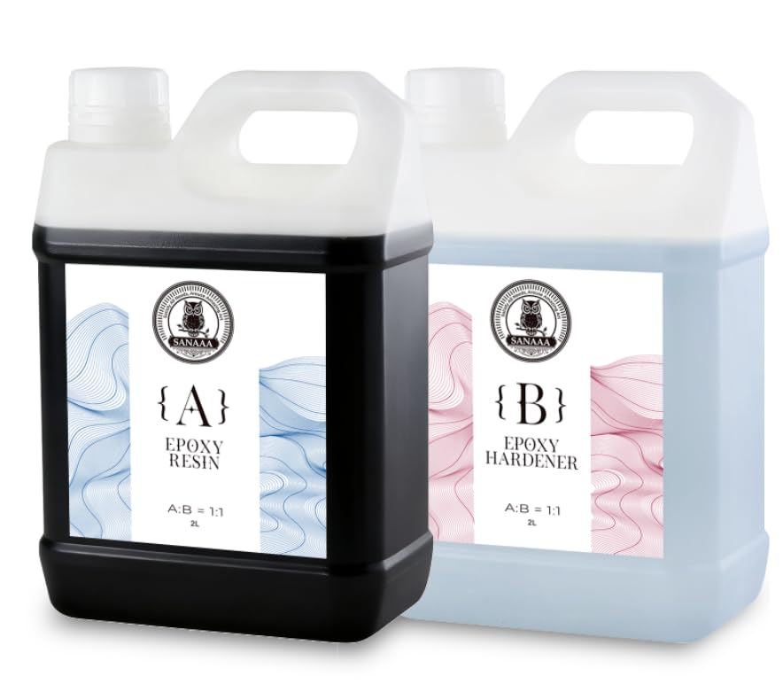 Sanaaa Resina Epossidica Nera 4L Senza Bolle