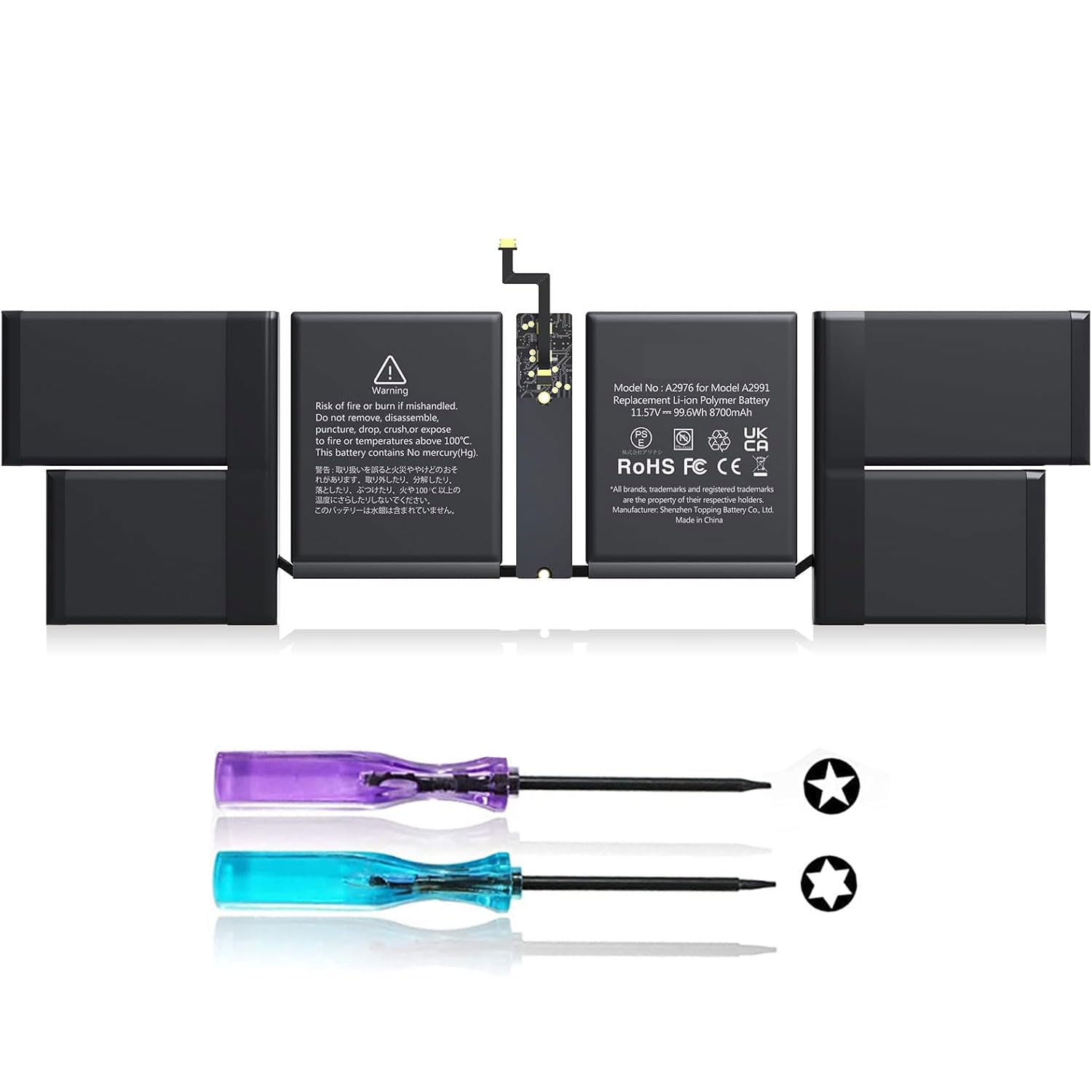 Batteria Compatibile MacBook Pro 16” A2991 (2023) 8600 mAh