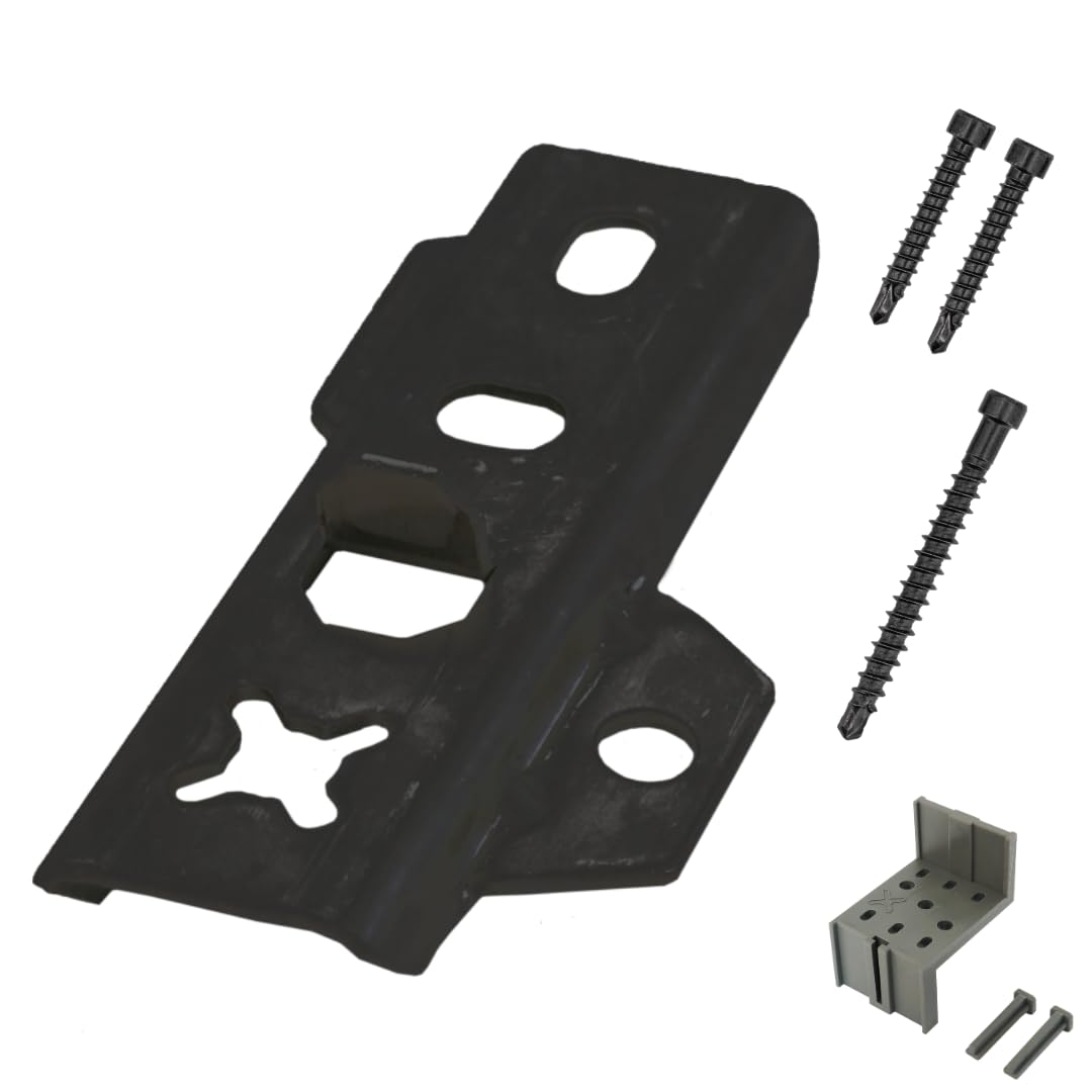 DILA Set 200 Connettori Universali per Terrazze, Nero