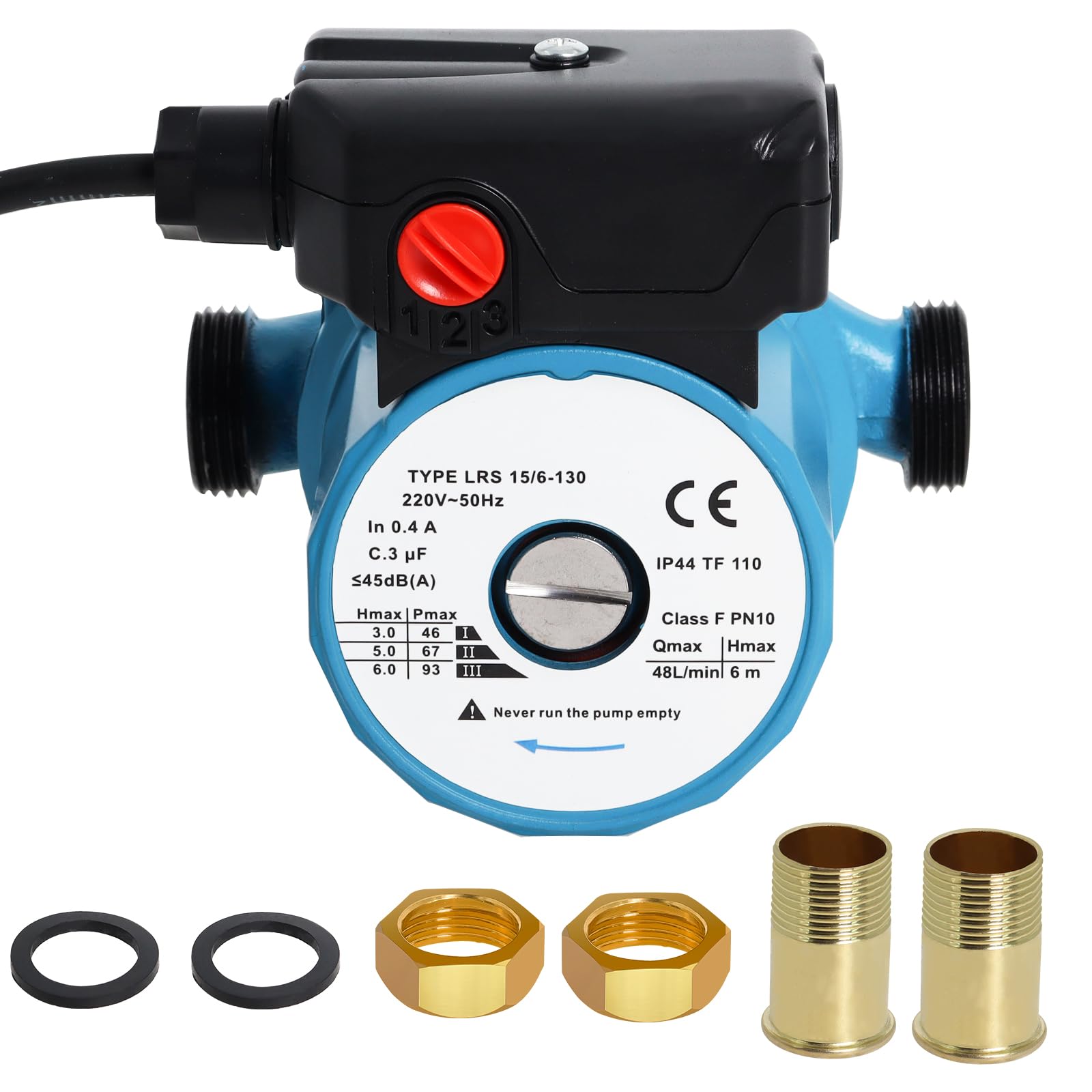 Gekufa Circolatore Riscaldamento LRS15/6-130 220V