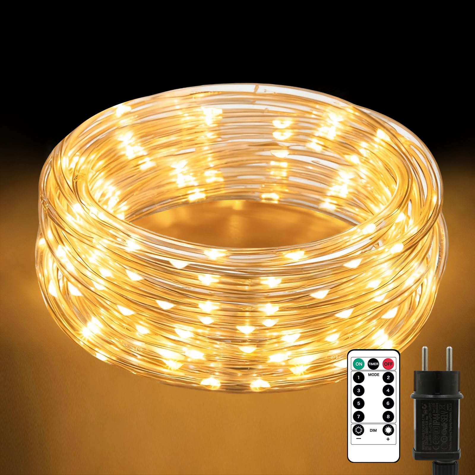 Tubo Luminoso LED 10m 200 LED IP65 Esterno