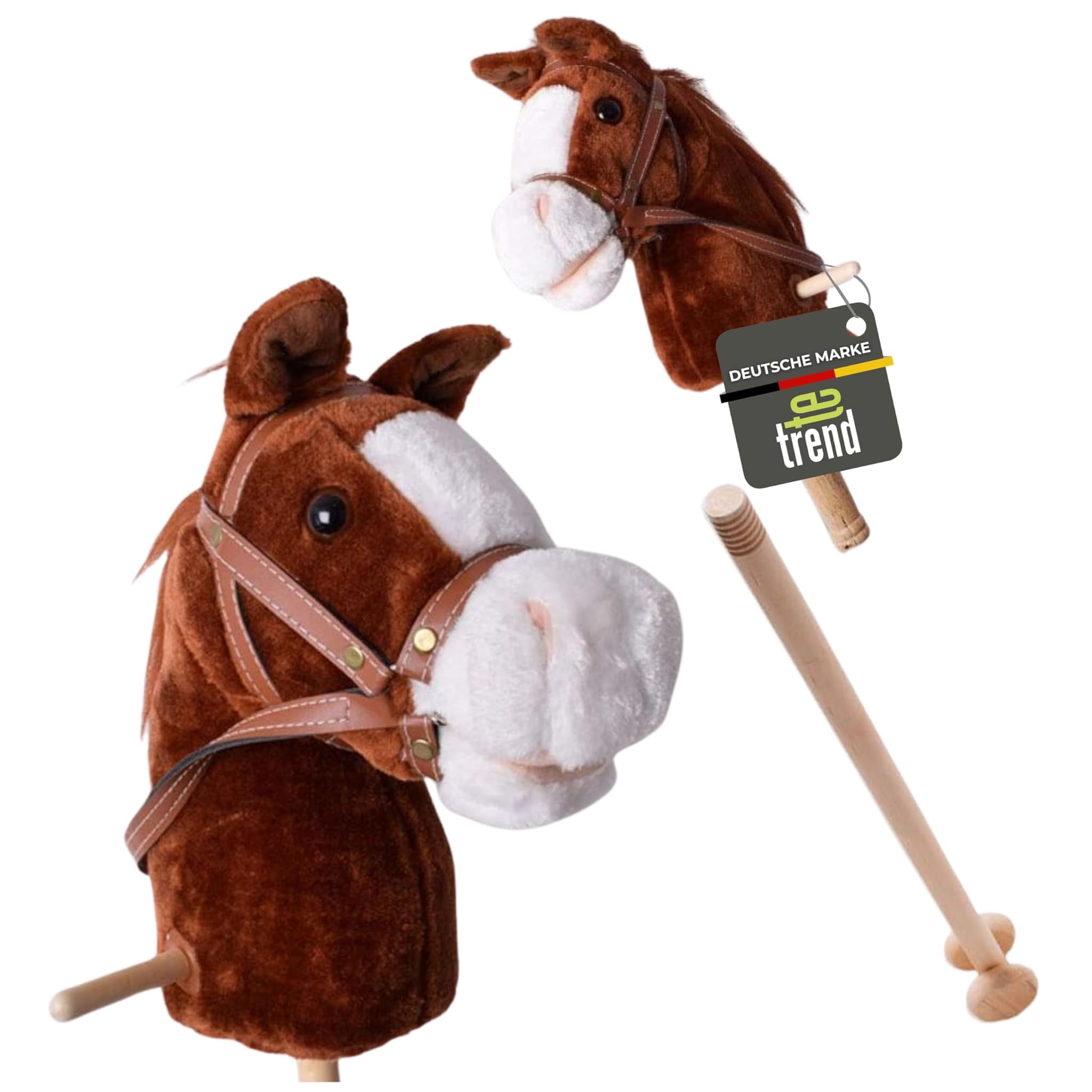 TE-Trend Hobby Horse 95 cm con Funzione Sonora