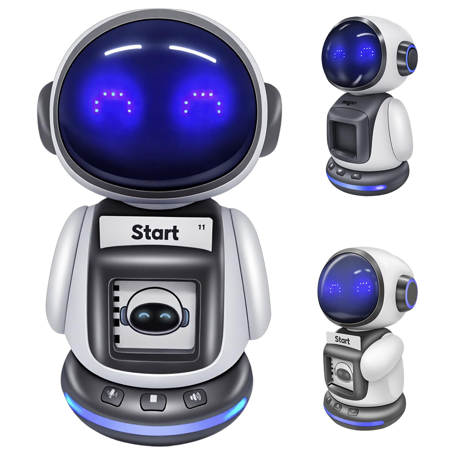 OBEST Robot Telecomandato 2.4Ghz con Riconoscimento Carte