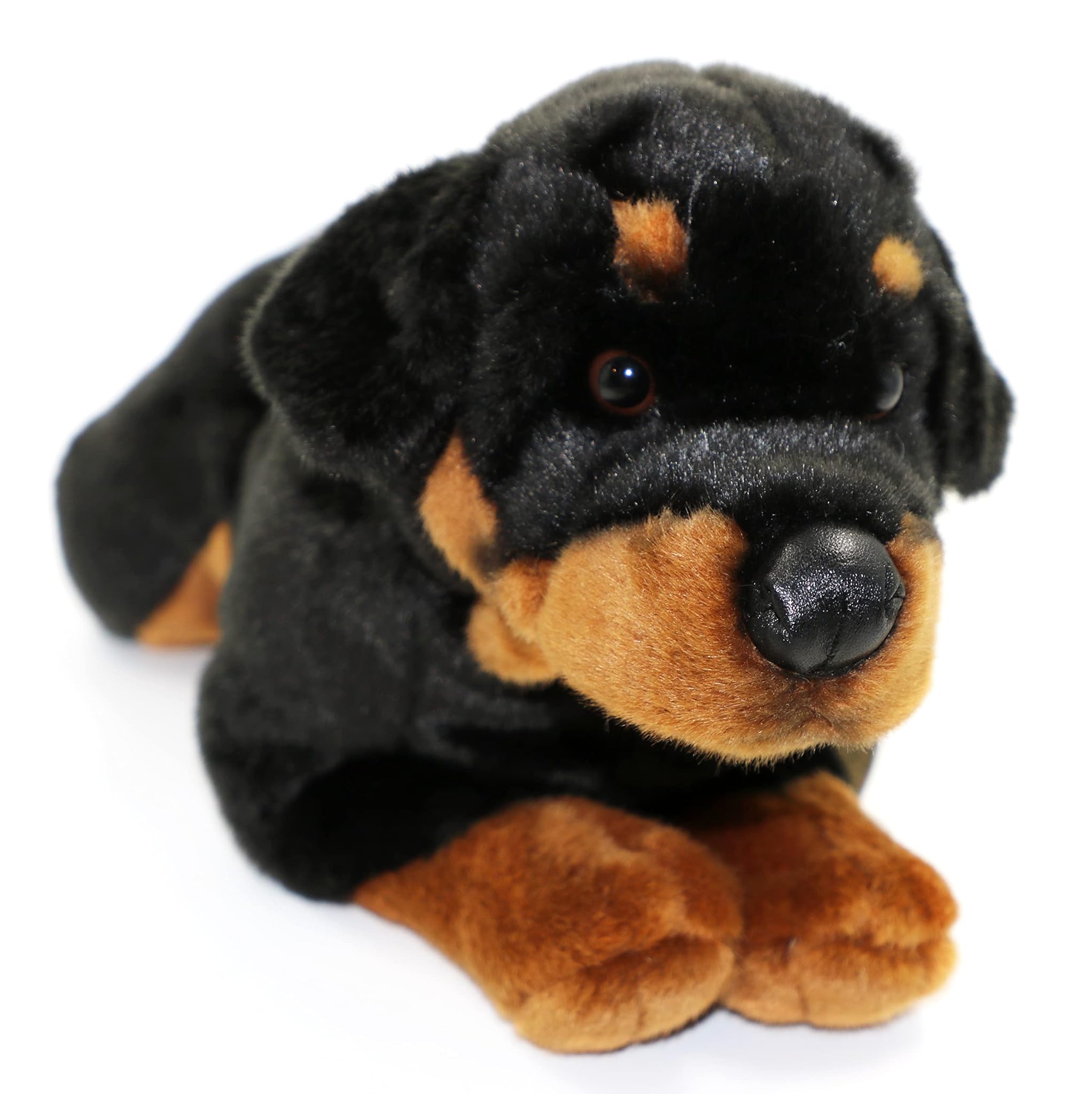 Uni-Toys Rottweiler di Peluche, Sdraiato - 45 cm