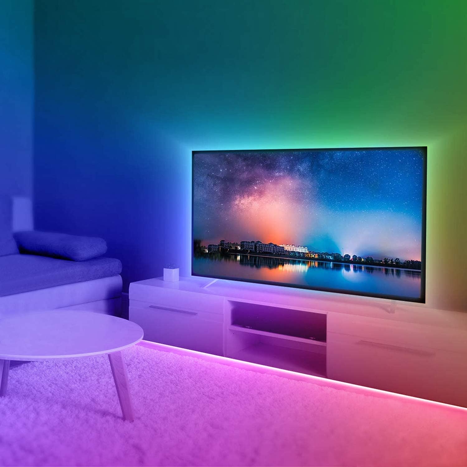 Anmossi Striscia LED RGB 10 Metri con Bluetooth - immagine 6