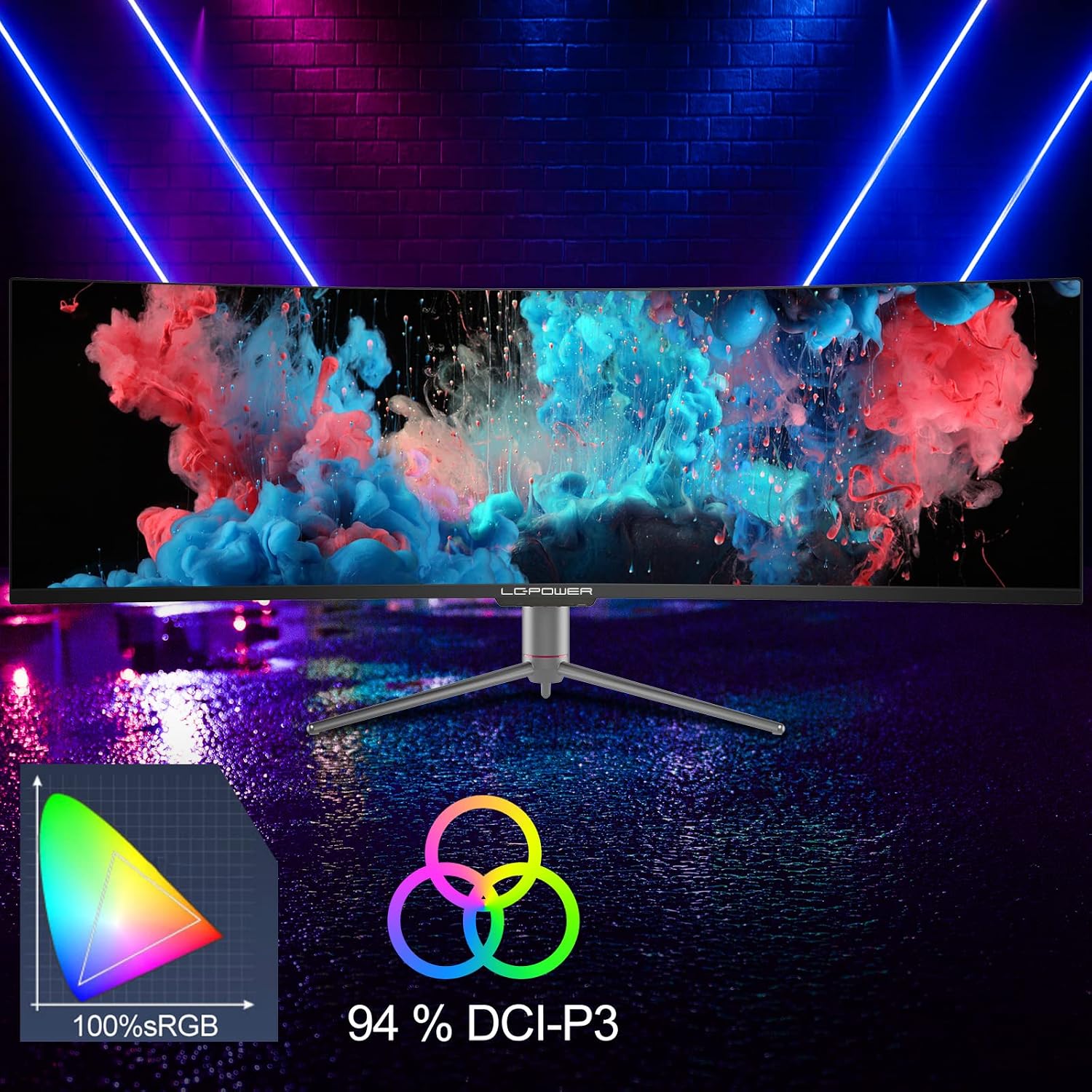 LC-Power Gaming Monitor 49