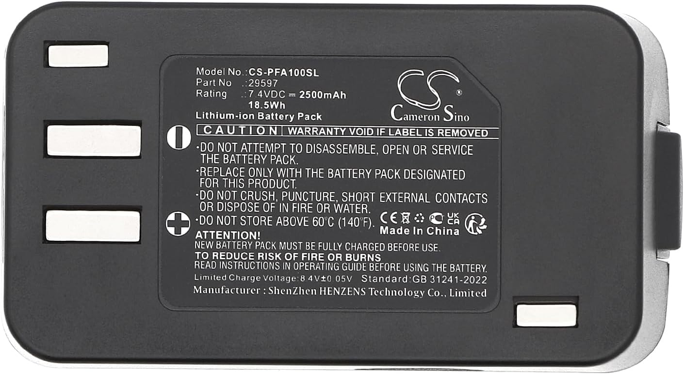 TECHTEK Batteria 2500mAh per Profoto A1, A10, A1x, A2 - immagine 4