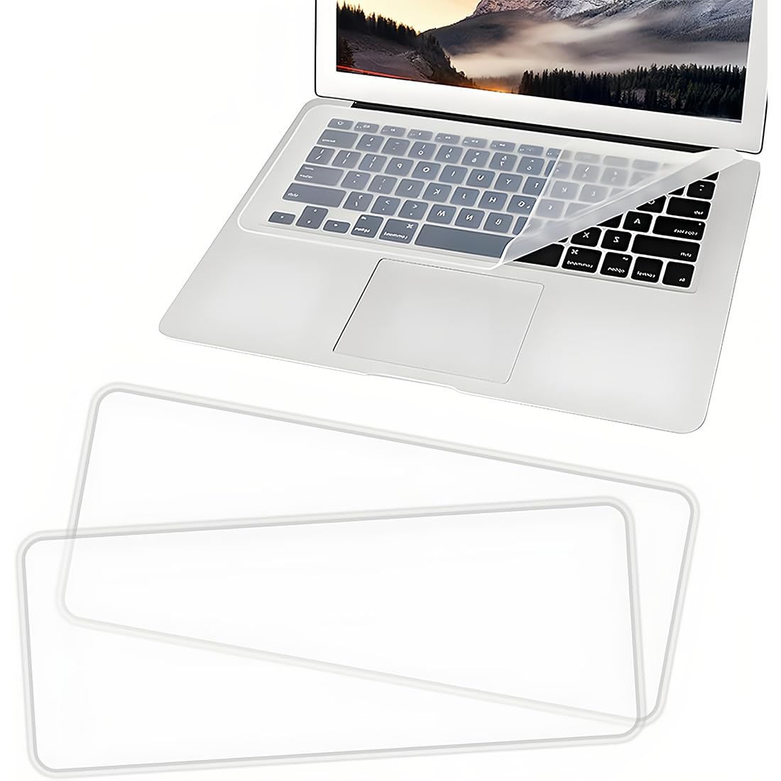 Copritastiera PC Universale in Silicone (2 Pezzi)