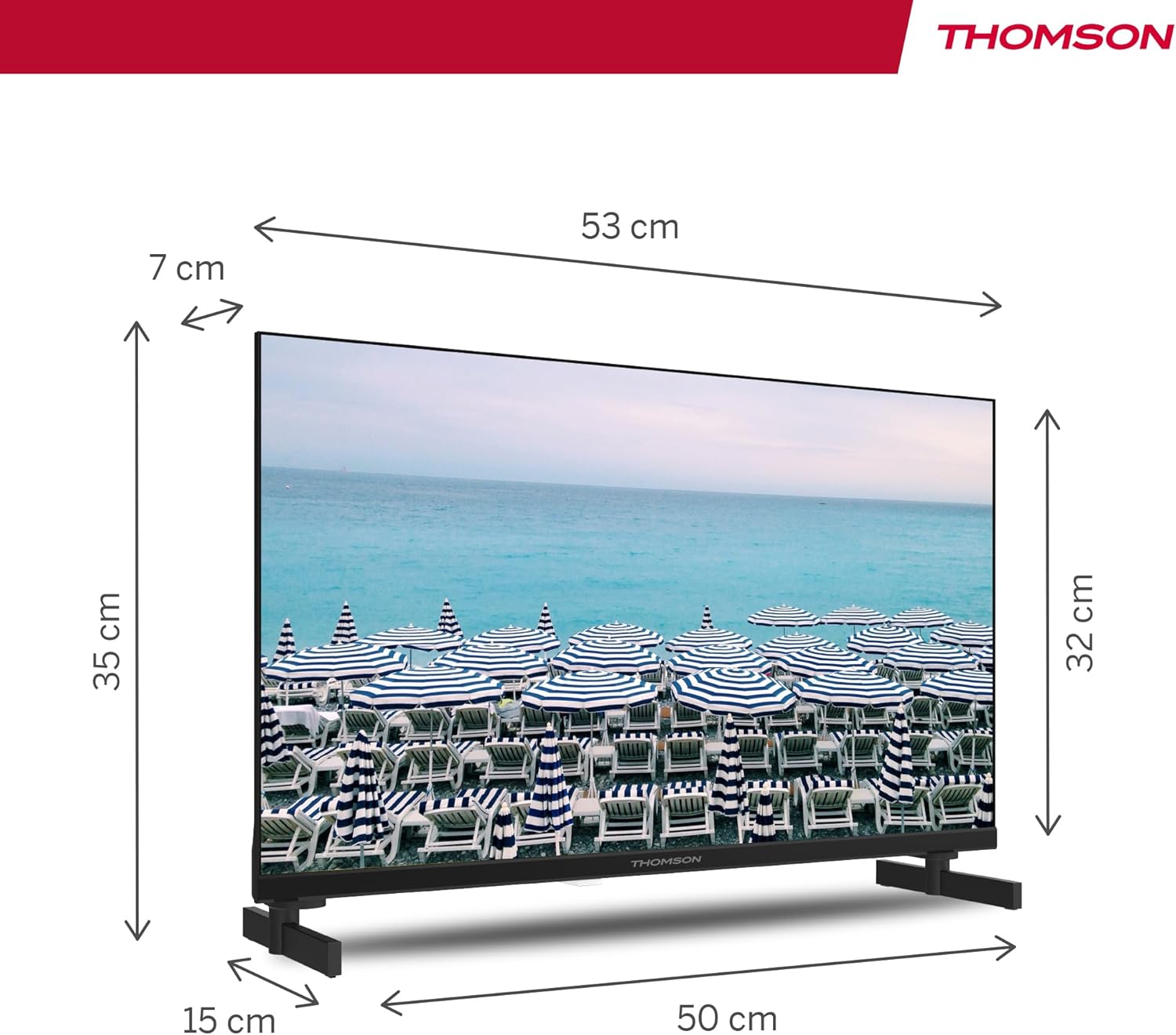 Thomson 32 Pollici LED HD Easy TV - immagine 2