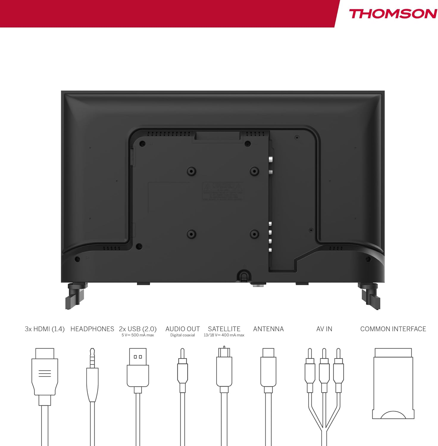 Thomson 32 Pollici LED HD Easy TV - immagine 4