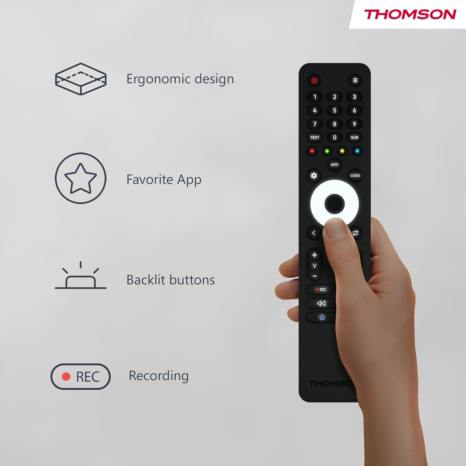 Thomson 32 Pollici LED HD Easy TV - immagine 8