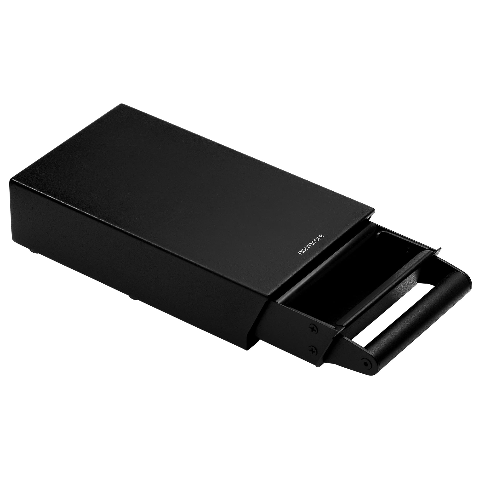 Normcore Scatola per Decotti da Caffè in Acciaio Inox 304, Nero Opaco