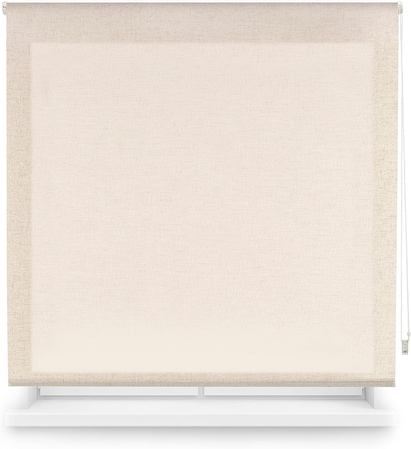 Blindecor Tenda Avvolgibile Lino Traslucido 180x200 cm