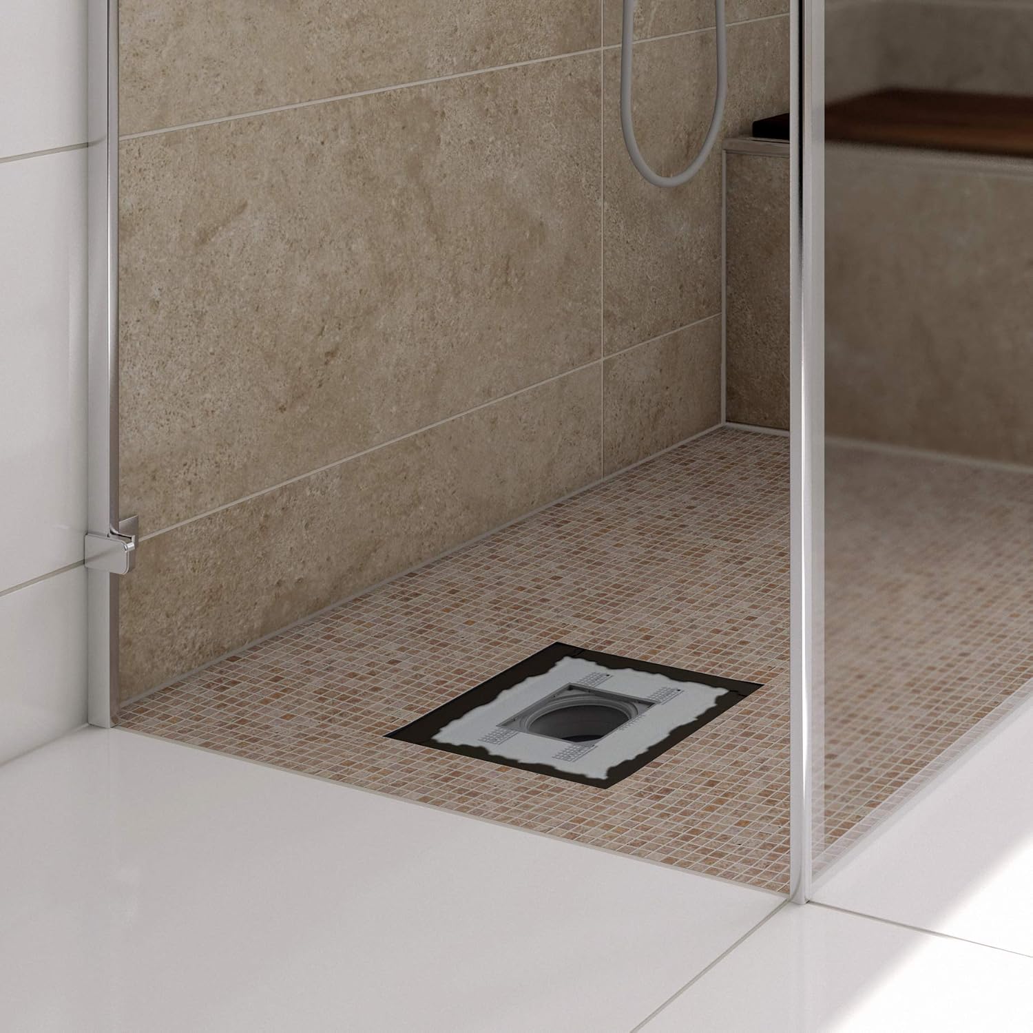 LUX ELEMENTS LTUBE19003, Grigio, 30 x 30 x 6,8 cm - immagine 4