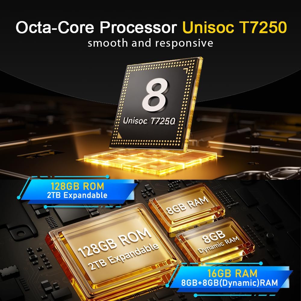 Ulefone RugKing 3 Pro - Smartphone Rugged Android 15, Nero - immagine 2