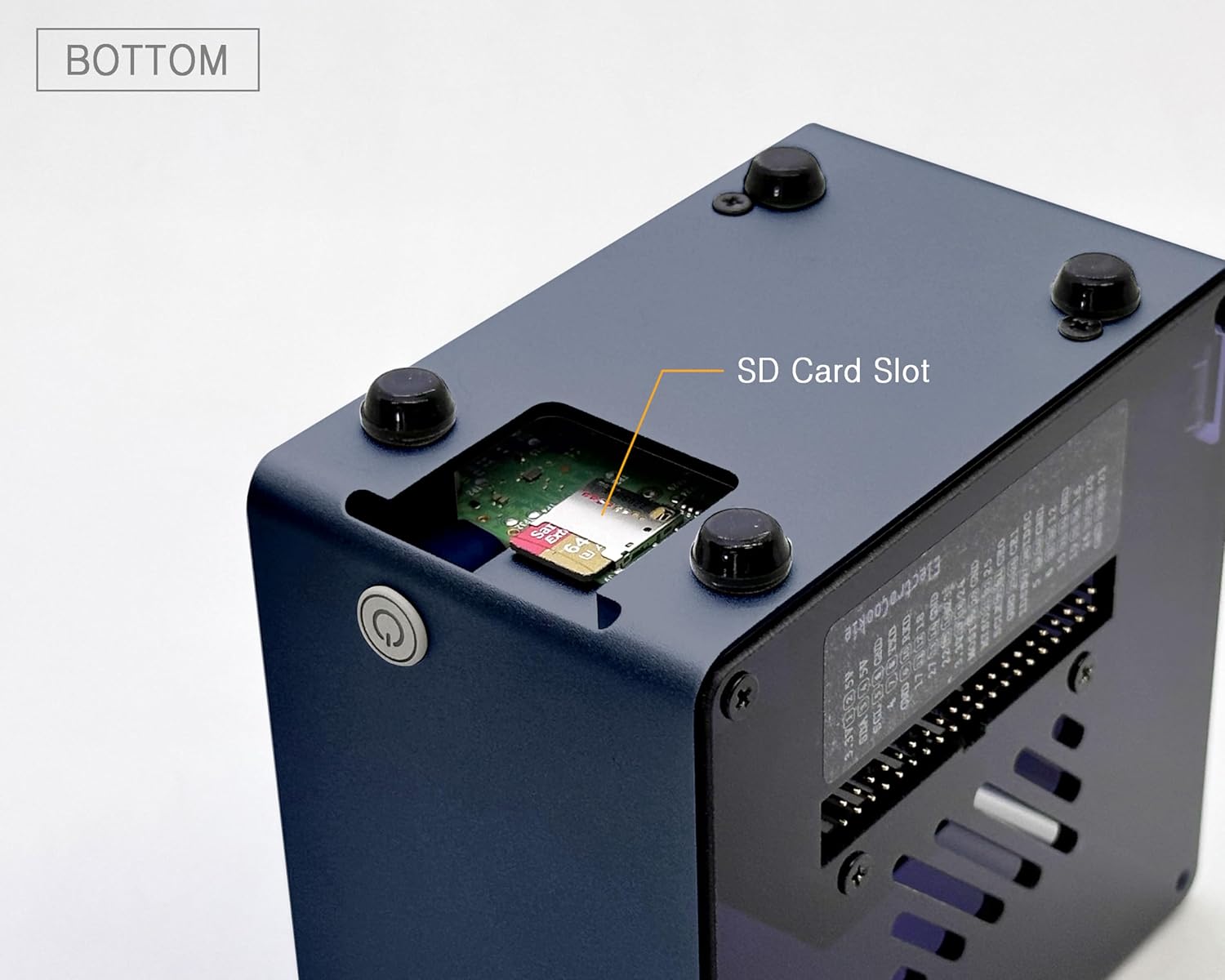 Electrocookie Custodia per Raspberry Pi 5 in alluminio - immagine 5