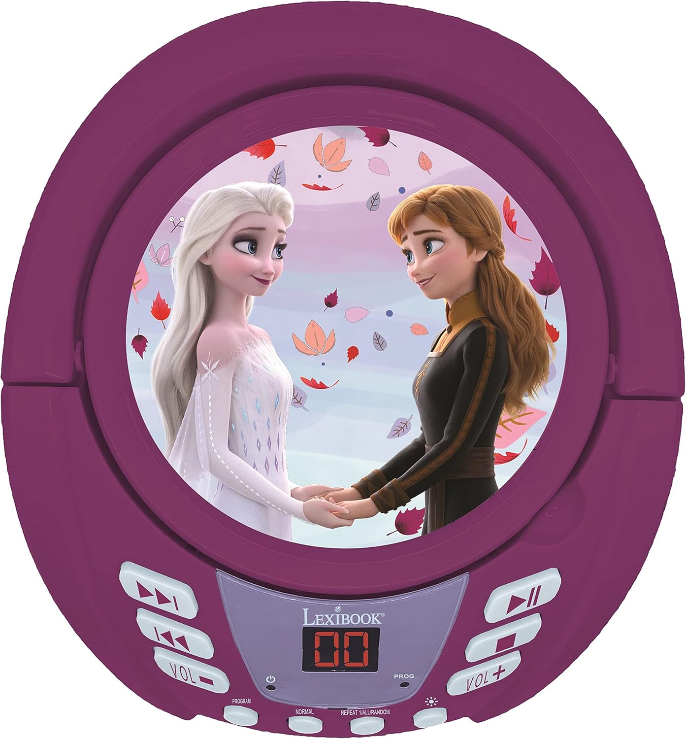 Lexibook Frozen - Lettore CD Bluetooth Portatile, Viola - immagine 3
