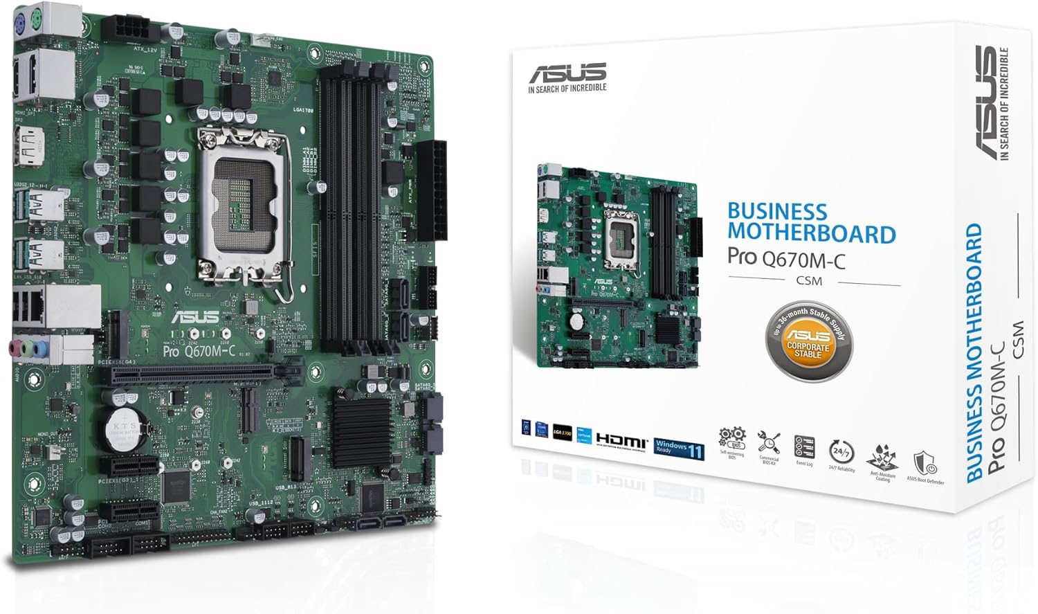 ASUS Vaorwne PRO Q670M-C - immagine 1