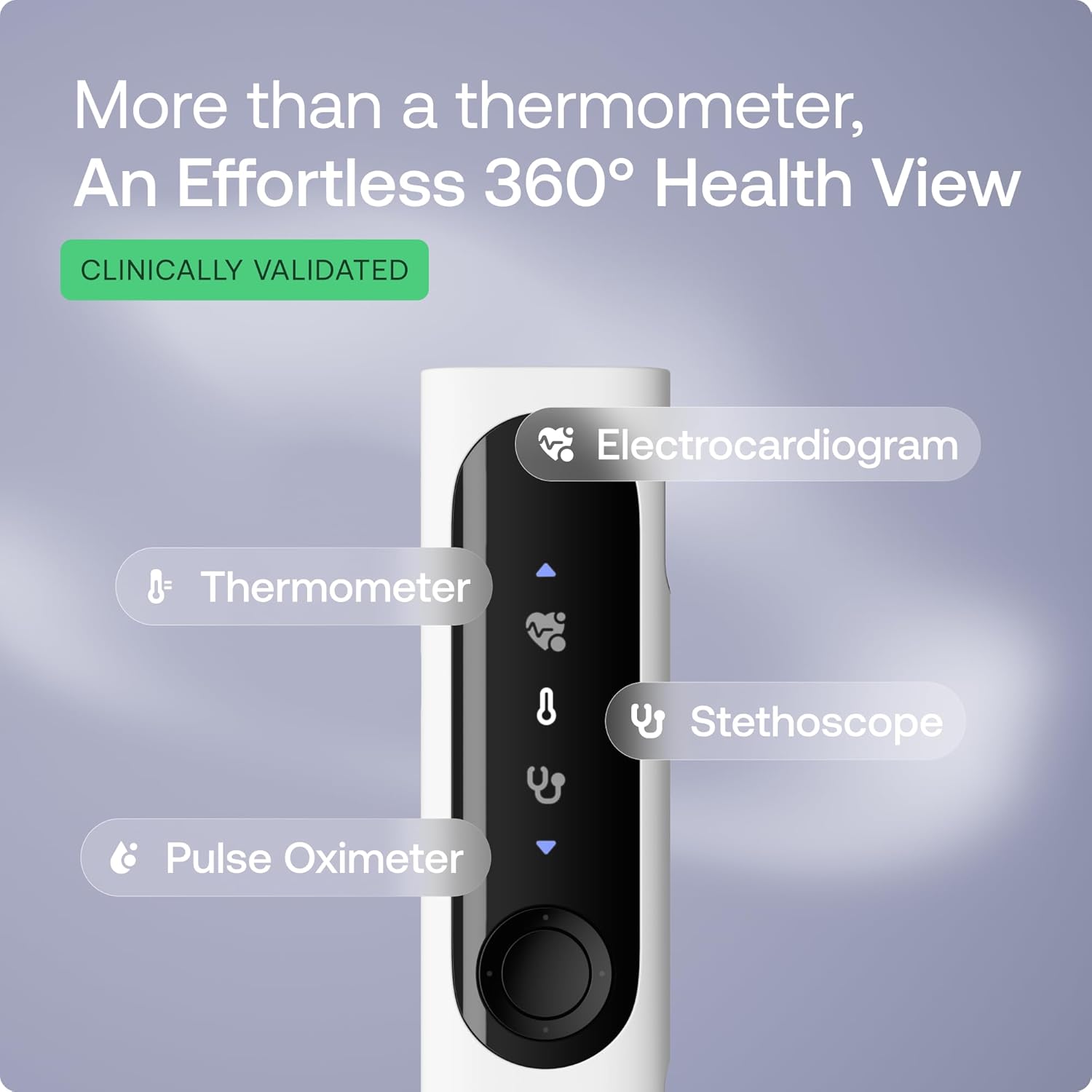 Withings BeamO - Termometro Digitale Intelligente 4-in-1 - immagine 2