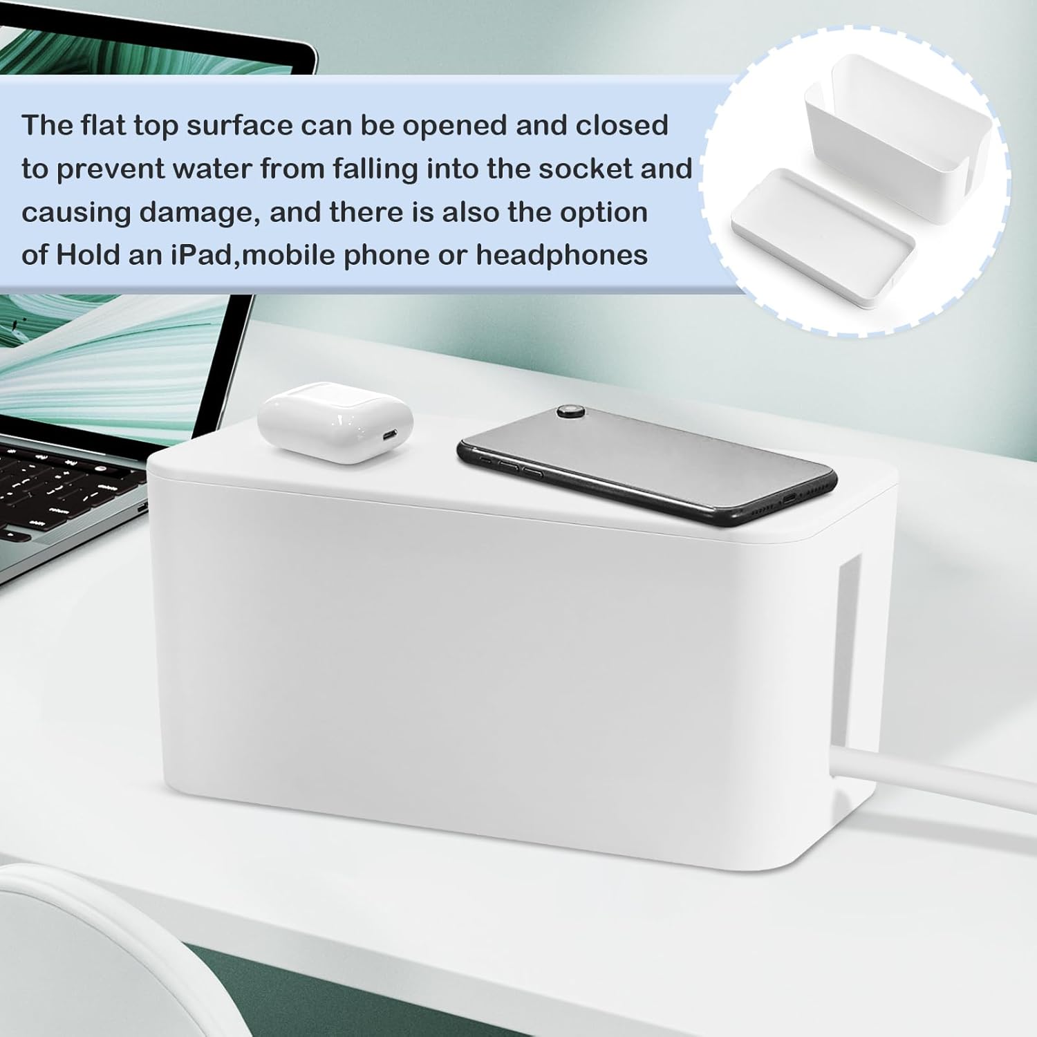 Talifoca Scatola Organizer per Gestione Cavi - immagine 6