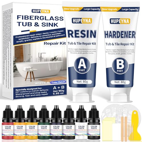 Kit Riparazione Vasca da Bagno e Piastrelle Ceramica