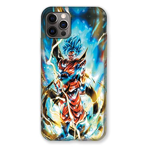 Cokitec Cover per iPhone 13 (6.1), Manga Dragon Ball Sangoku, Multicolore