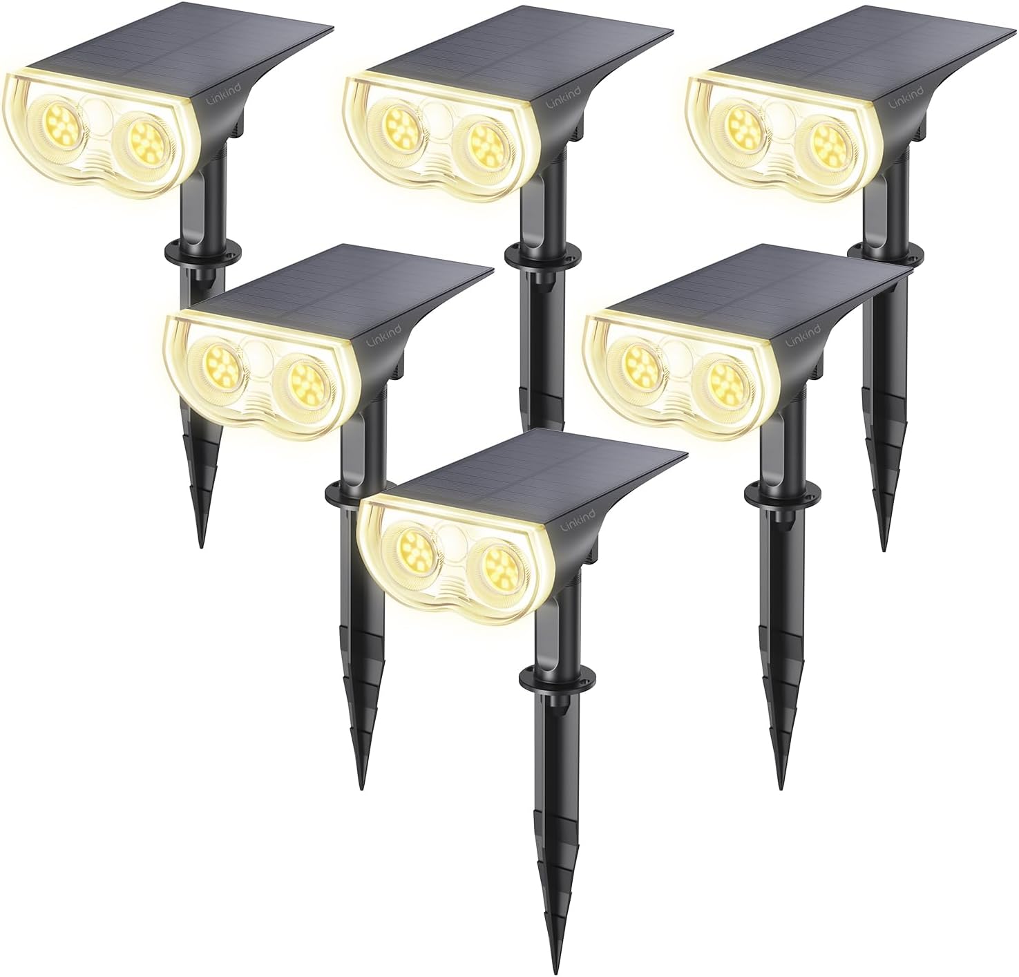 Linkind StarRay Luce Solare Esterno Giardino (6 Pezzi)