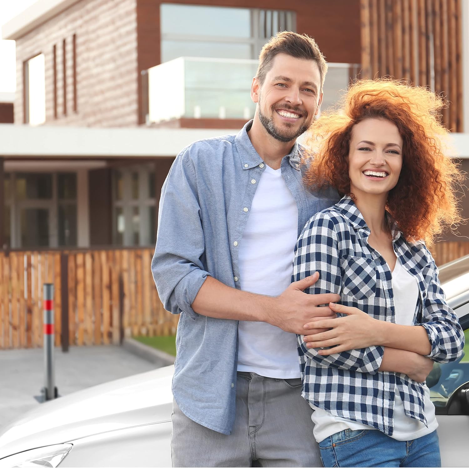 Relaxdays Dissuasore di Parcheggio Rotondo, Antracite - immagine 3