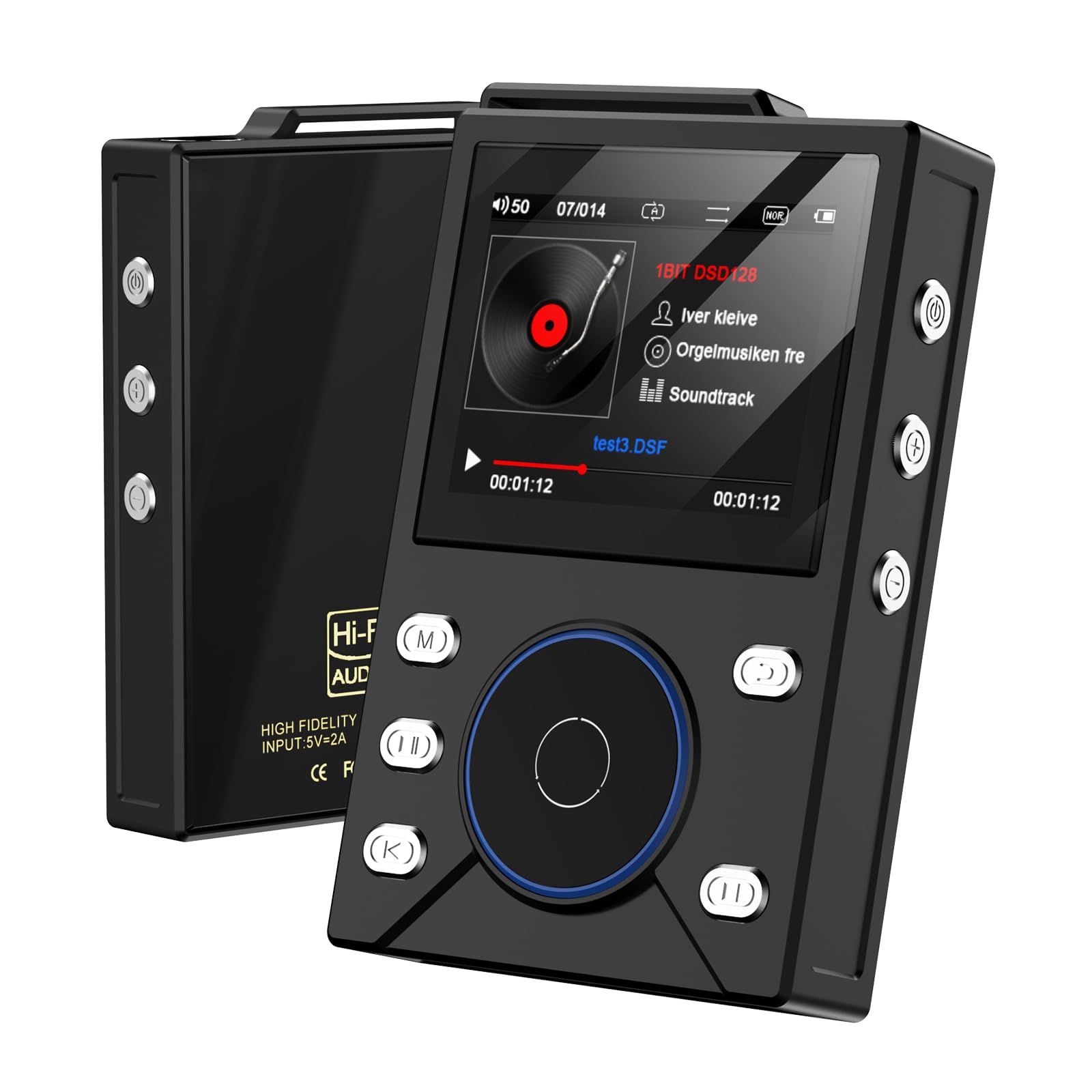 Gueray Lettore MP3 HIFI 16GB con Bluetooth 5.3