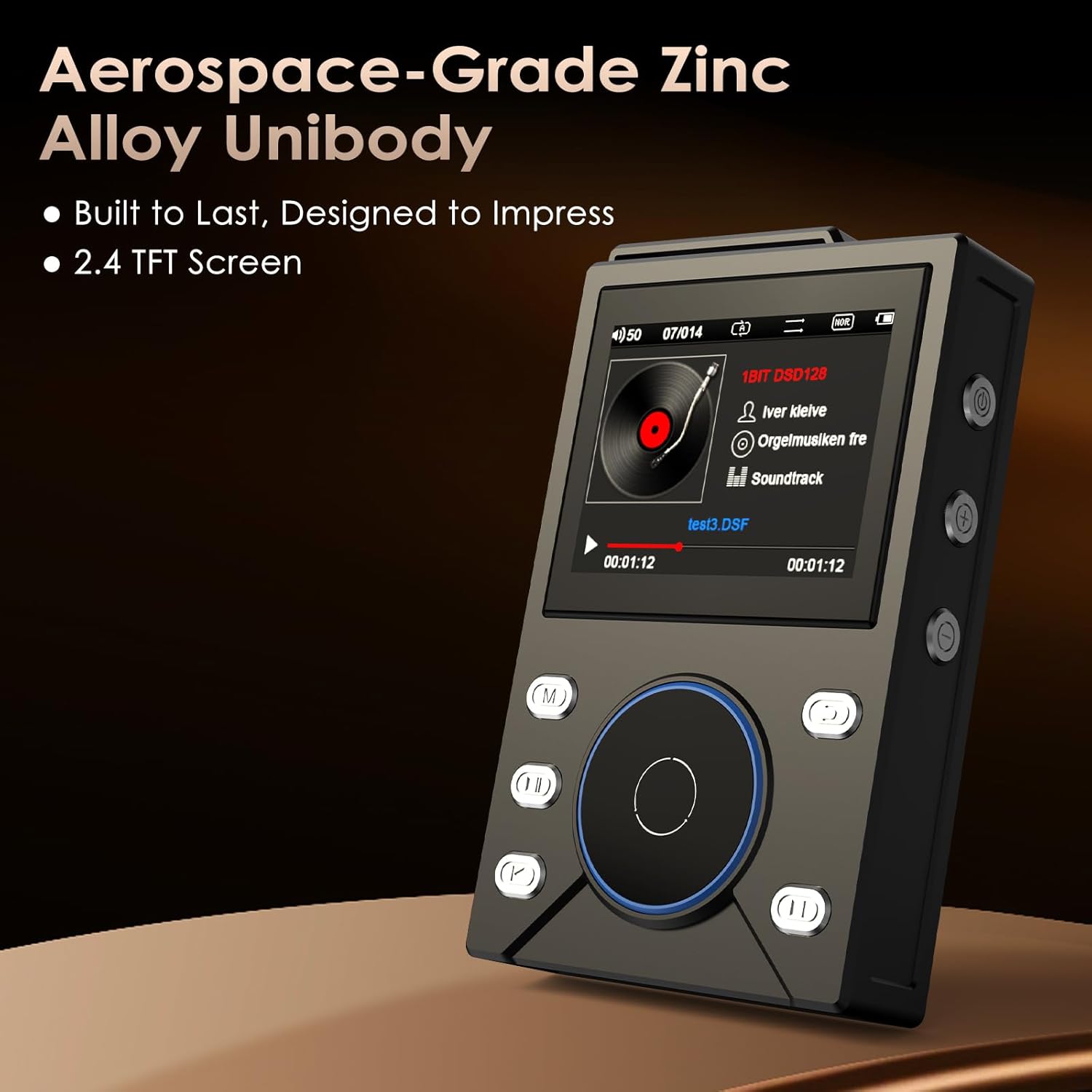 Gueray Lettore MP3 HIFI 16GB con Bluetooth 5.3 - immagine 3