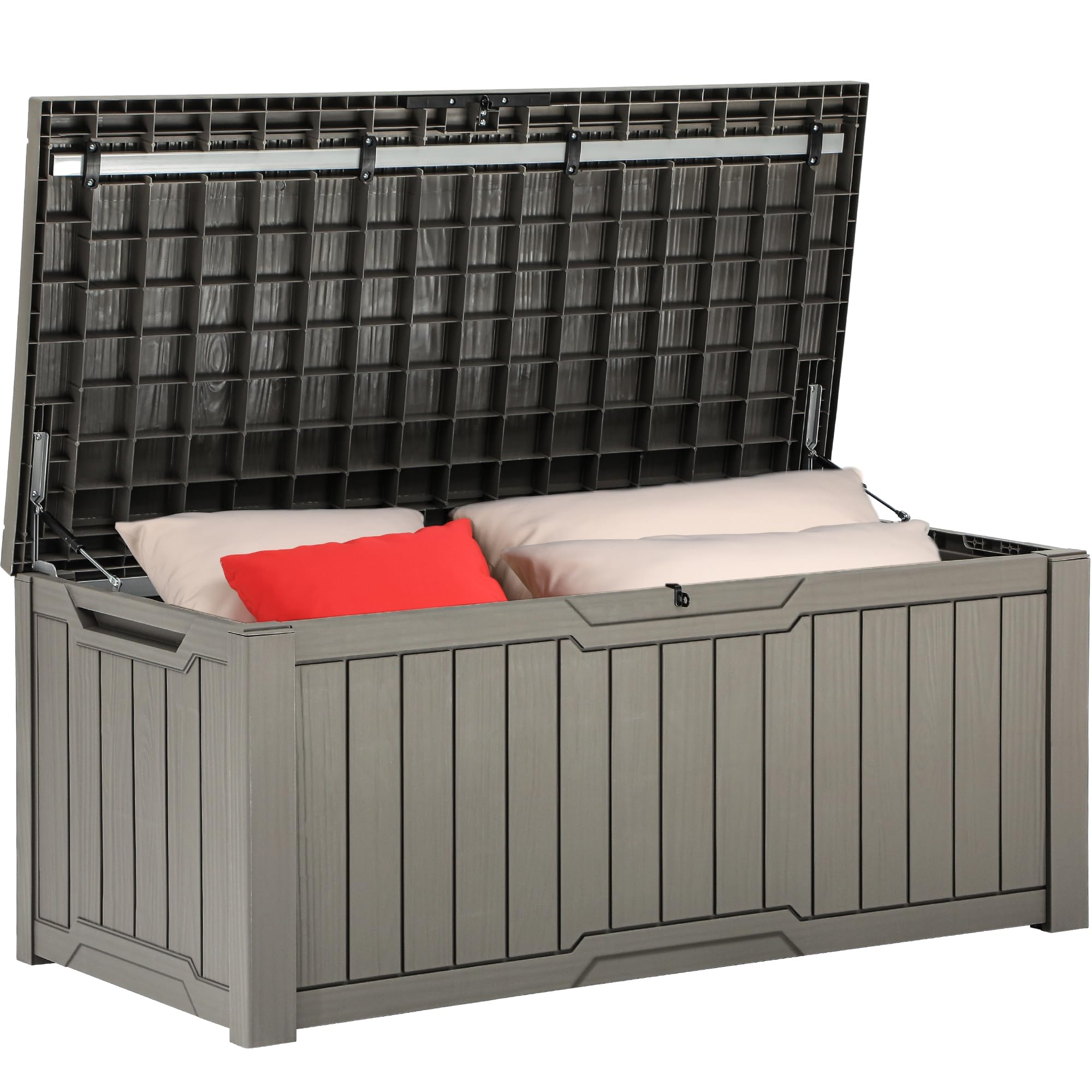 Yitahome Grande Scatola da Esterno 300 Litri, Grigio Talpa