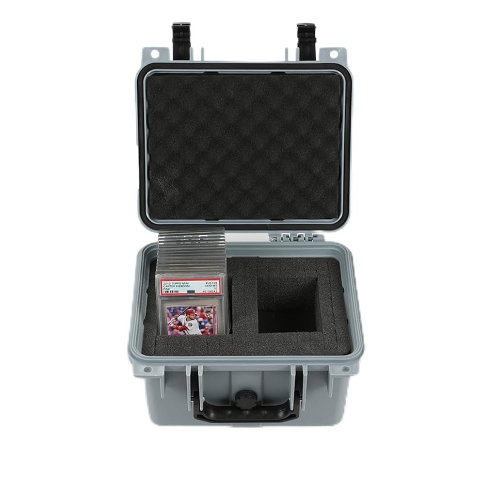 Pit66 Scatola Porta Carte Gradate Impermeabile, Grigio