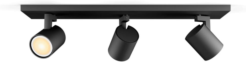 Philips Hue White Ambiance Runner 3 Spot Nero GU10