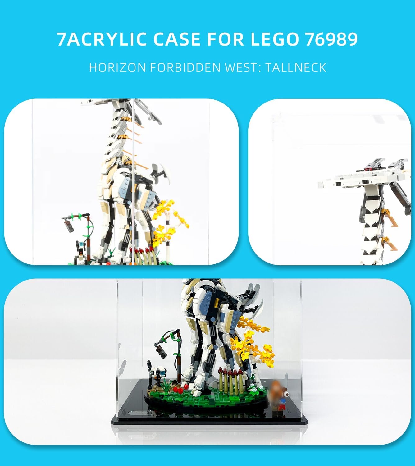 Icuanuty Vetrina Acrilica per Lego Horizon Forbidden West - immagine 5