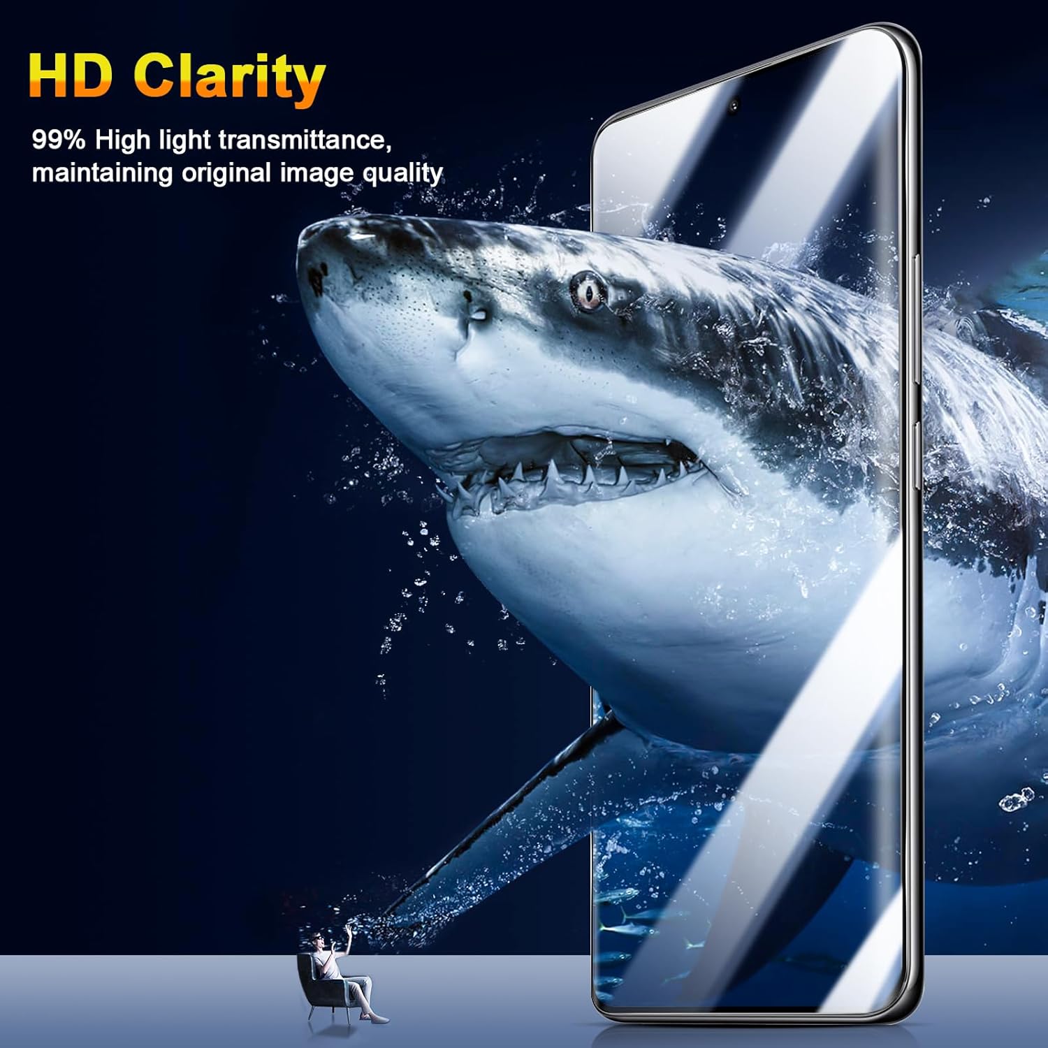 Qulloo Vetro Temperato per Xiaomi Redmi Note 14 Pro 5G - immagine 6