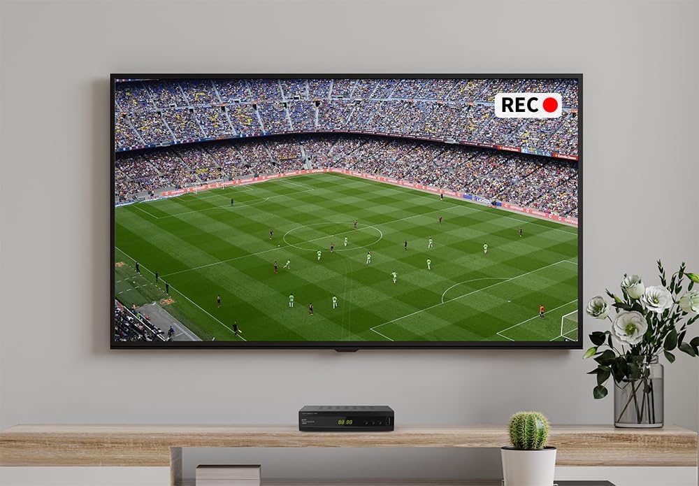Tele System TS6822 PRO DVB-T2 HEVC Decoder Digitale - immagine 4