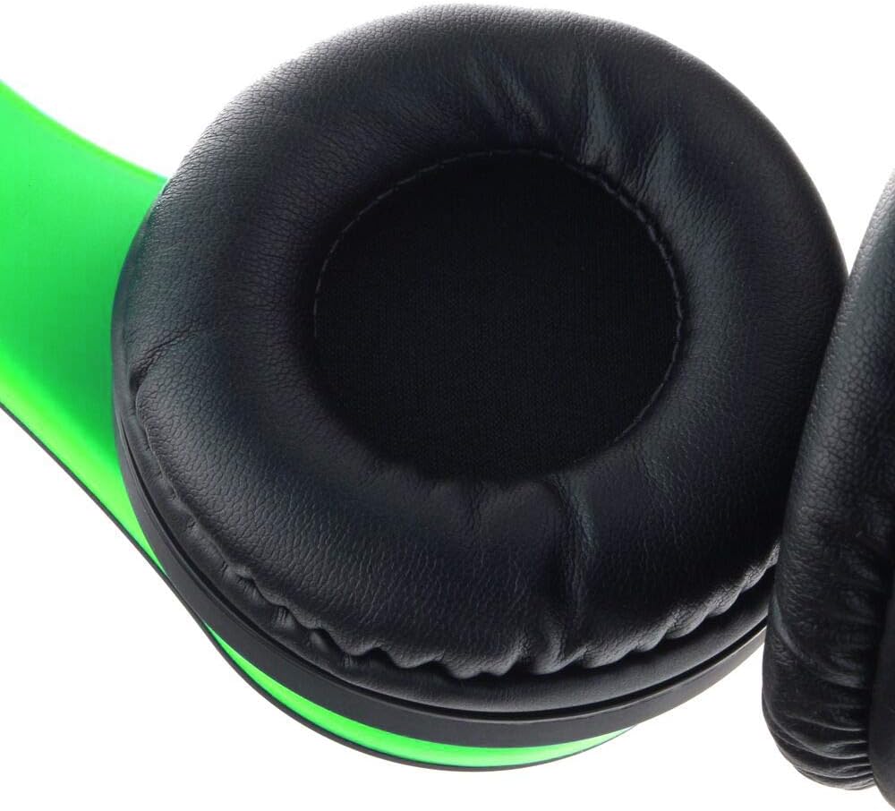 Powerlocus P1 - Cuffie Bluetooth Over-Ear, Nero/Verde - immagine 8