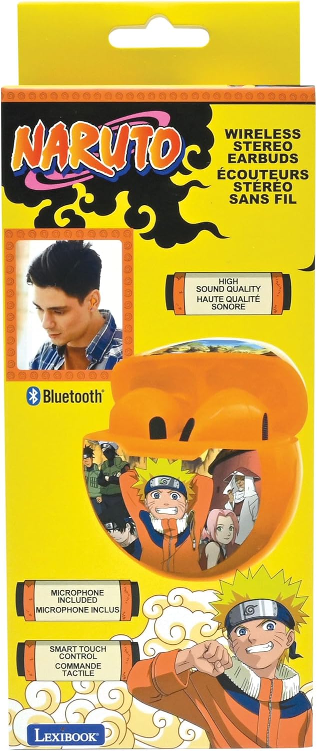 Lexibook Naruto - Cuffie Stereo Wireless per Bambini - immagine 5