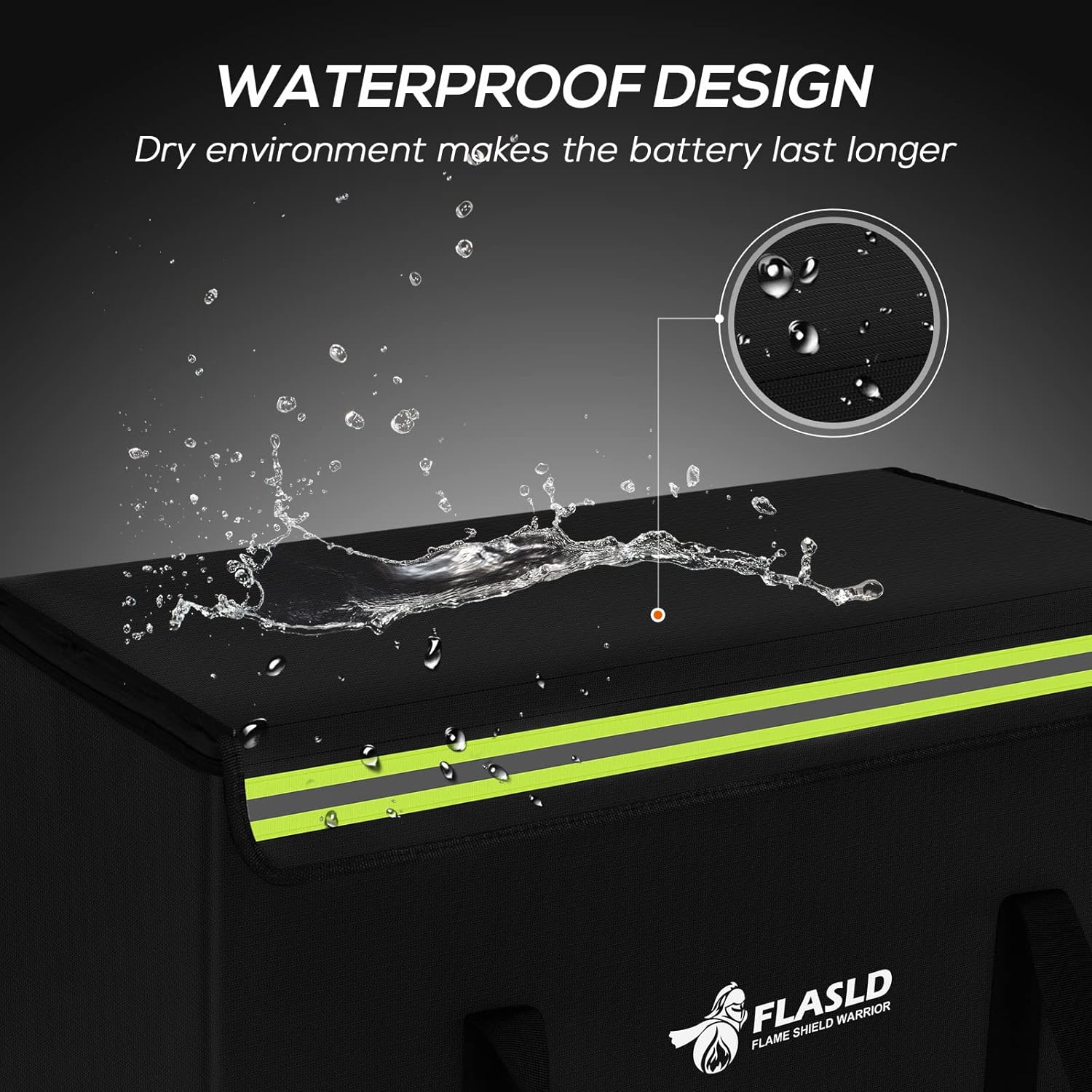 FLASLD Scatola Portadocumenti Ignifuga 60x30x30 cm - immagine 6