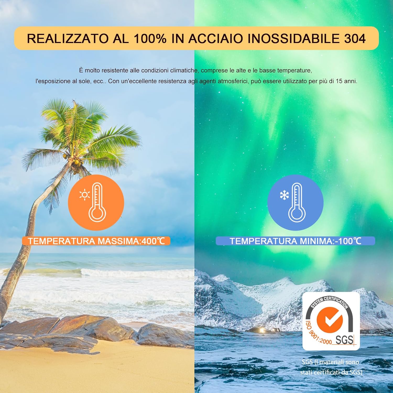 Offo Dissuasori Piccioni 6,2m in Acciaio Inox - immagine 3