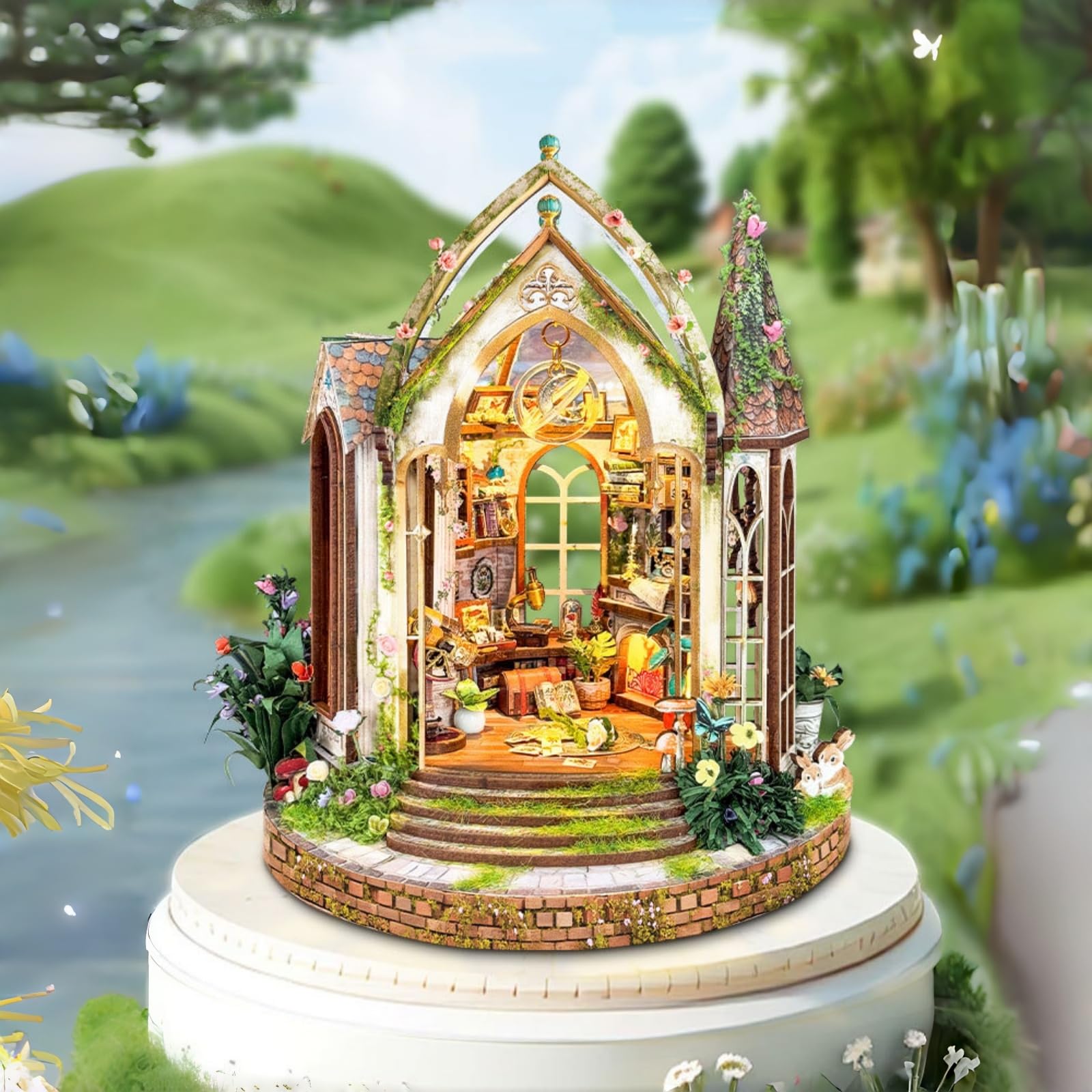 CUTEROOM Kit Fai-da-Te Casa delle Bambole in Miniatura